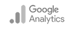 Google Analytics logo in grayscale