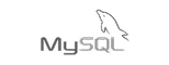 MySQL logo with dolphin illustration