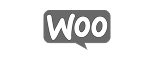 WooCommerce logo in gray