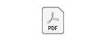 Icon representing a PDF document