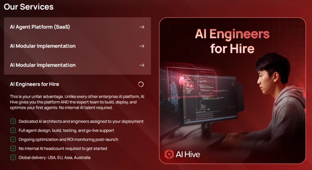 AI Hive - Best for Enterprise Deployment with Expert Support