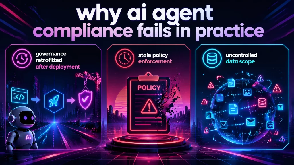 Why AI Agent Compliance Fails in Practice?