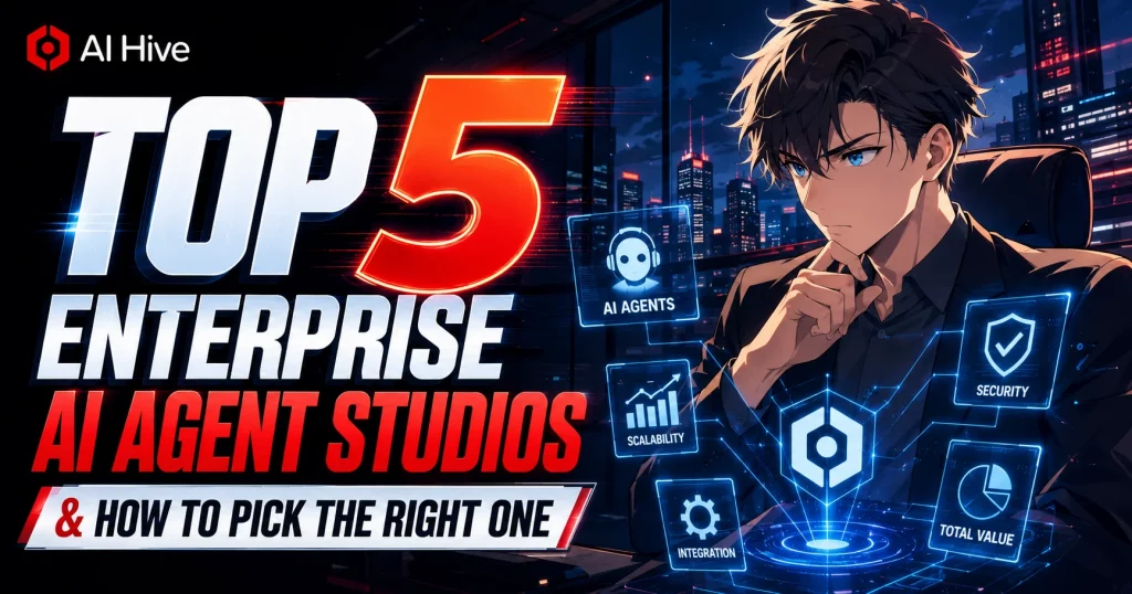 Top 5 Enterprise AI Agent Studios & How To Pick The Right One
