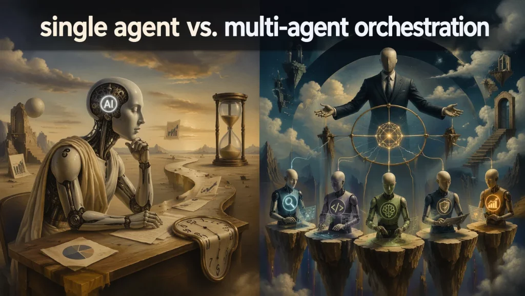 Single Agent vs. Multi-Agent Orchestration: When Does the Difference Actually Matter?