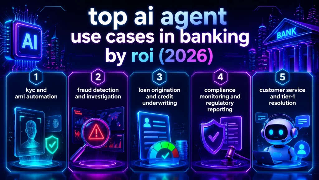 Top AI Agent Use Cases in Banking By ROI (2026)