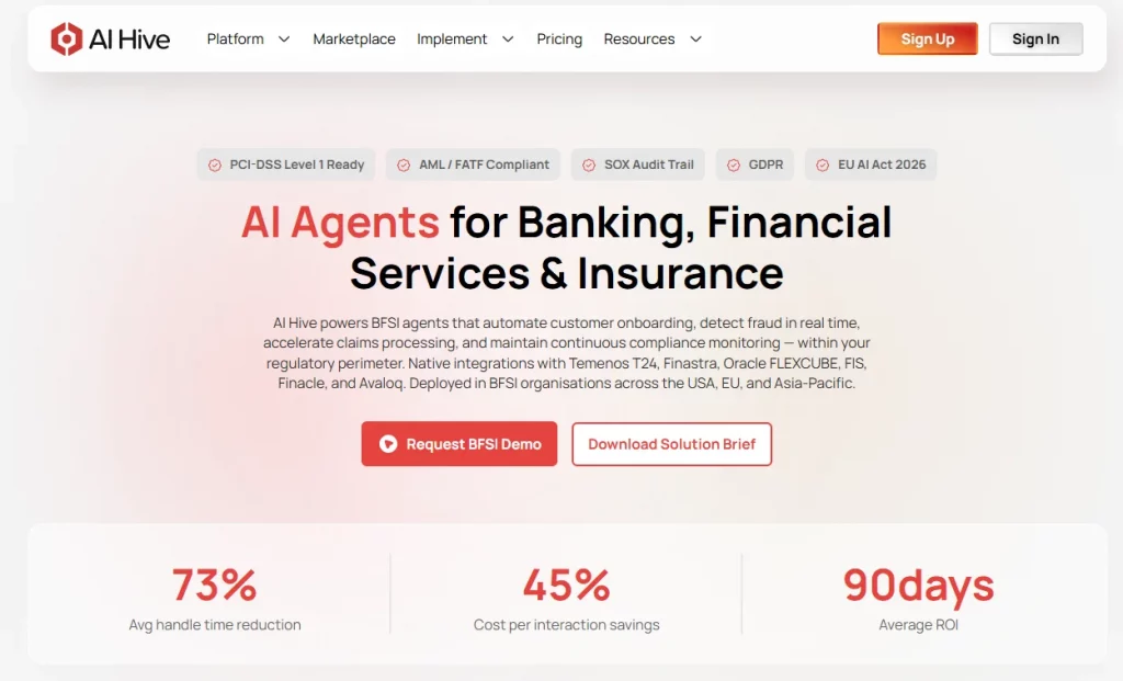 Why AI Hive Is a Top-Rated Partner for Banking AI Agent Deployment