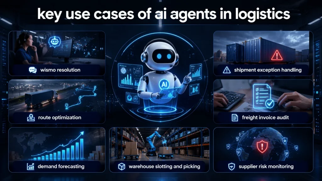 7 Key Use Cases of AI Agents in Logistics