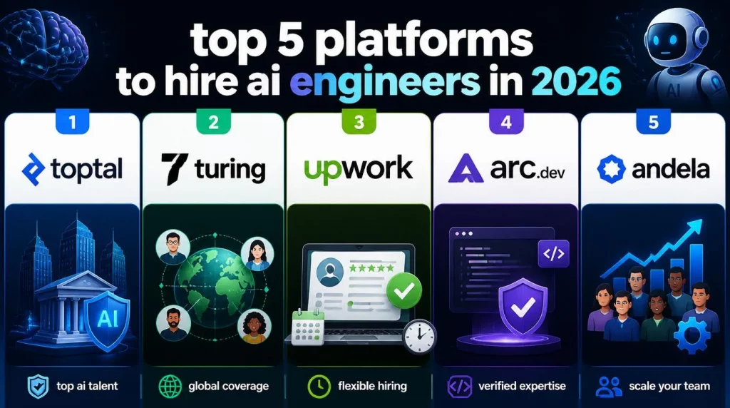 Top 5 platforms to hire AI engineers in 2026