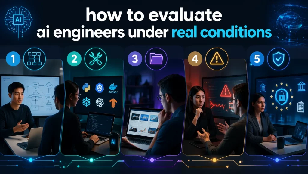 How to evaluate AI engineers under real conditions