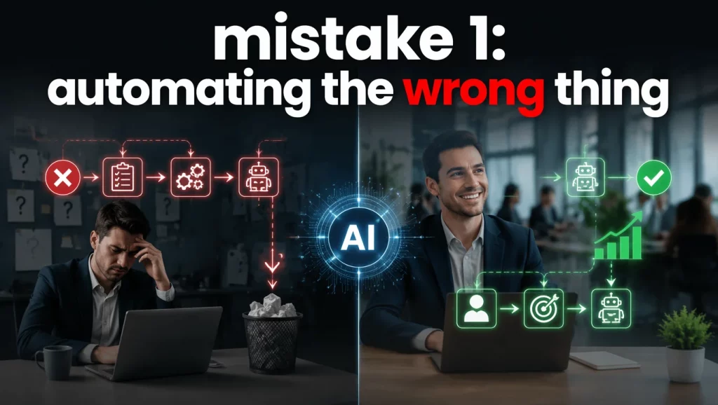 Mistake 1: Automating the Wrong Thing