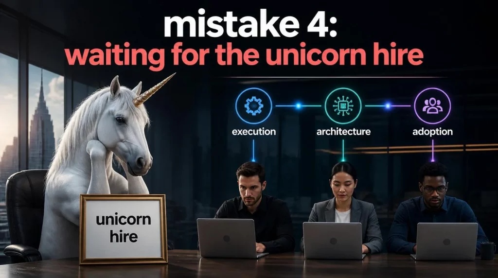 Mistake 4: Waiting for the Unicorn Hire