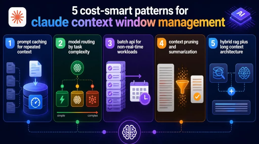 5 Cost-Smart Patterns for Claude Context Window Management