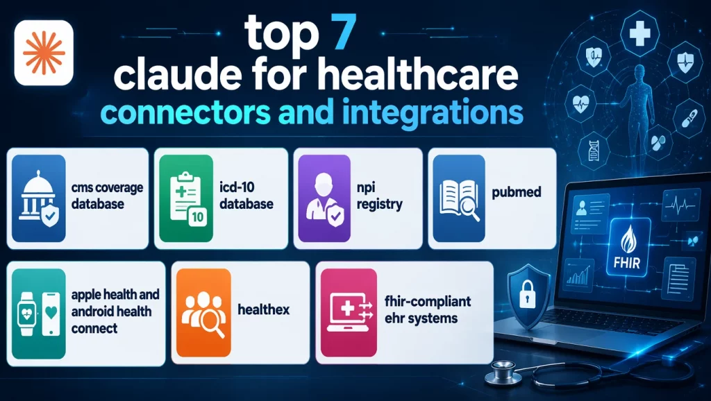 Top 7 Claude for Healthcare Connectors and Integrations