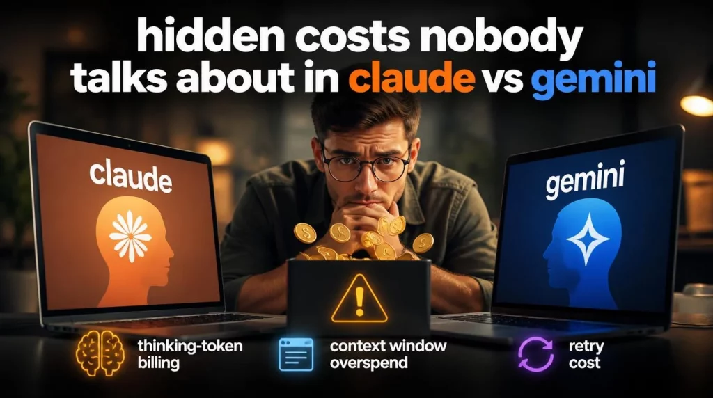 Hidden Costs Nobody Talks About in Claude vs Gemini
