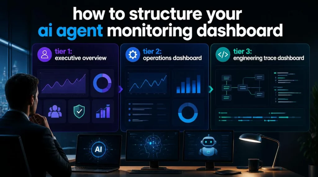 How to Structure Your AI Agent Monitoring Dashboard