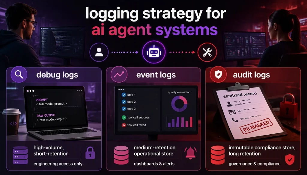 Logging Strategy for AI Agent Systems