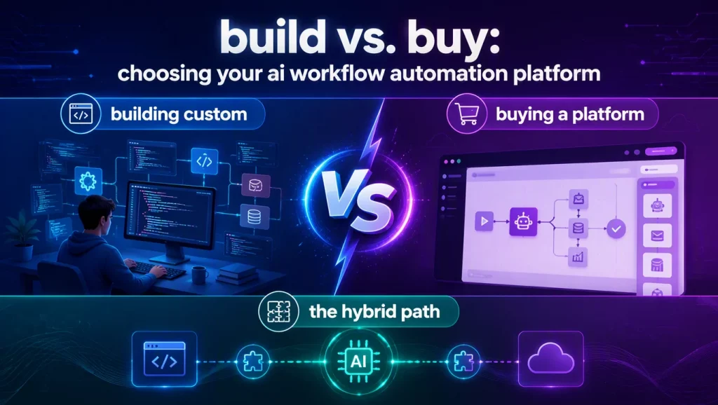 Build vs. Buy: Choosing Your AI Workflow Automation Platform