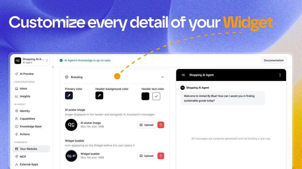 Quickchat AI: Best for Multilingual Product Discovery