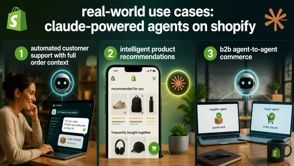 Real-World Use Cases: Claude-Powered Agents on Shopify