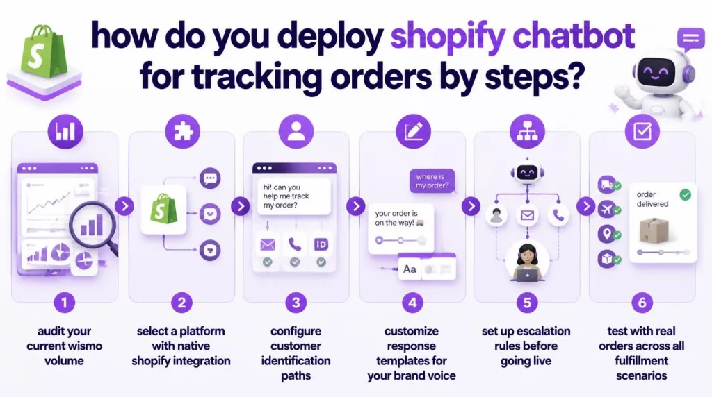 How Do You Deploy Shopify Chatbot for Tracking Orders by Steps?