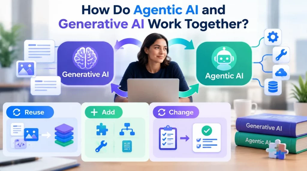 How Do Agentic AI and Generative AI Work Together?