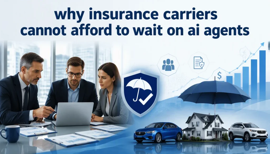 Why Insurance Carriers Cannot Afford to Wait on AI Agents