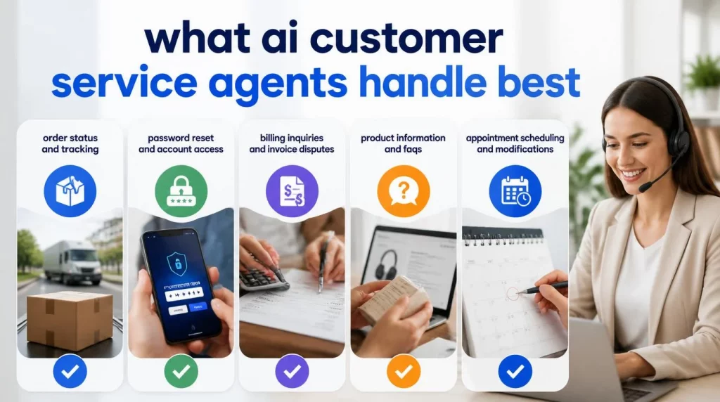 What AI Customer Service Agents Handle Best