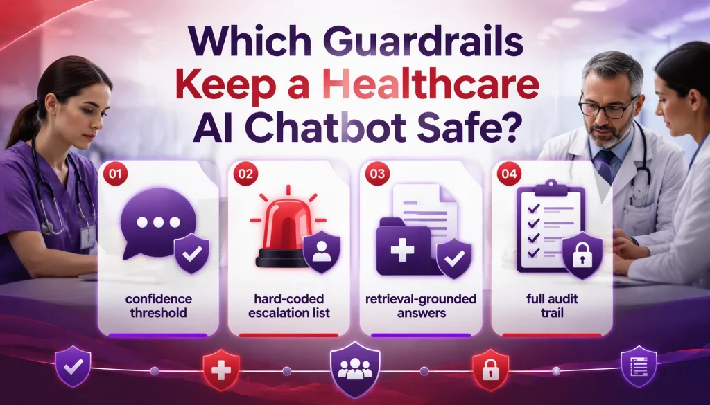 Which Guardrails Keep a Healthcare AI Chatbot Safe?
