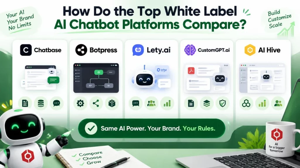 How Do the Top White Label AI Chatbot Platforms Compare?