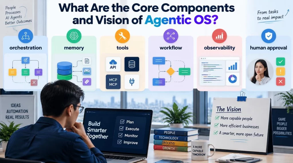 What Are the Core Components and Vision of Agentic OS?