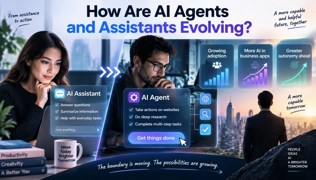How Are AI Agents and Assistants Evolving?