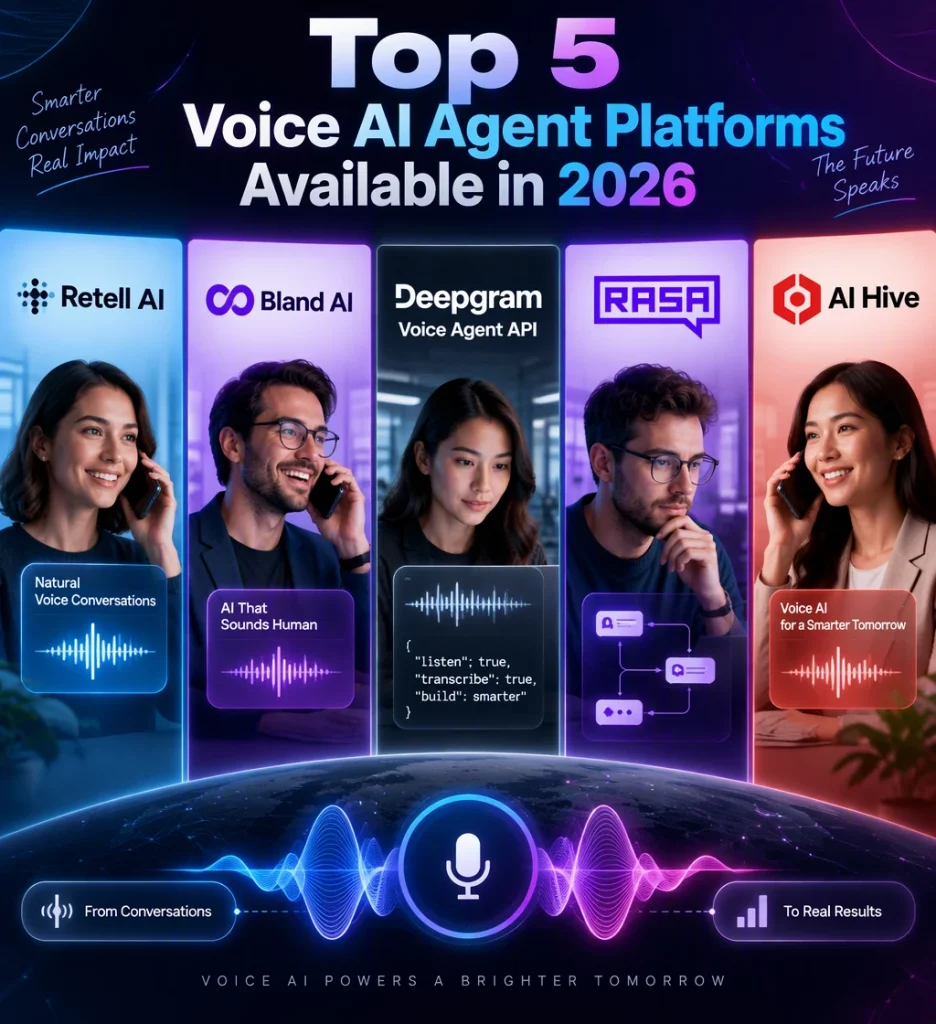 Top 5 Voice AI Agent Platforms Available in 2026