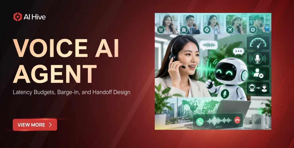 Voice AI Agent for Enterprises: Latency Budgets, Barge-In, and Handoff Design